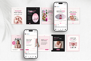 Ecommerce Instagram Templates Canva, a Social Media Template by DigiPax (Thumbnail 8 of 10)