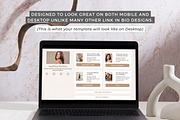 Systeme.io Link in Bio Template, a Landing Page Template by Ciera Design Templates (Thumbnail 8 of 10)