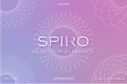 SPIRO | Vector design elements, an Object Graphic by ME_COLLAGE (Thumbnail 13 of 13)