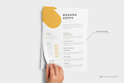 A4 Paper in Hands Mock-up, a Print Template by Branda Keeps (Thumbnail 4 of 16)