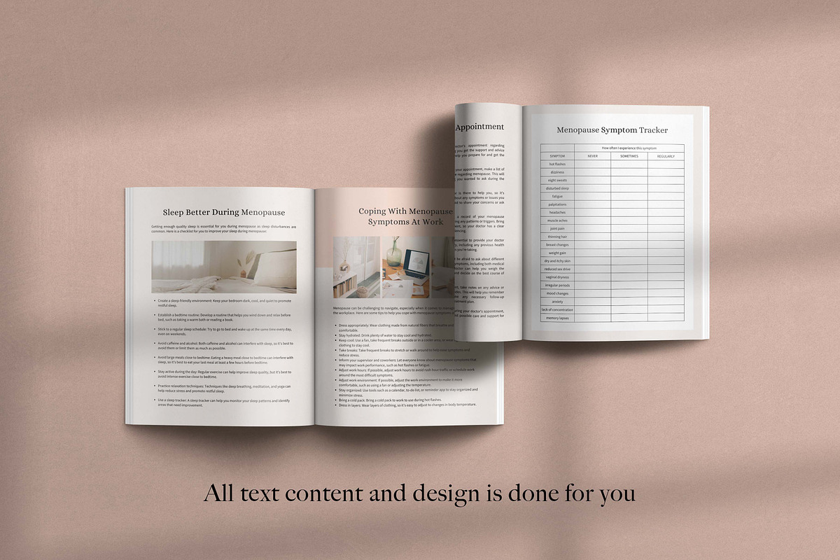 Menopause Toolkit Canva Templates, a Templates & Theme by Miri Campbell (Photo 10 of 10)
