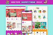 Kids Toy Store Shopify Theme, a Shopify Template by LogicGo Shopify Experts (Thumbnail 1 of 8)