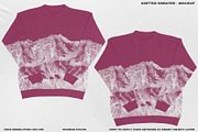 Knitted Sweater - Mockup, a Hoody Mockup by DaldSgh (Thumbnail 9 of 18)