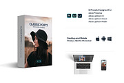 8 Portrait Film Look Presets, a Layer Style Add-On by ZedProMedia (Thumbnail 9 of 9)