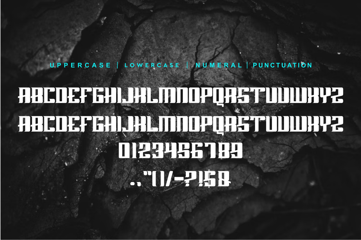 Dead Squad Font, a Sans Serif Font by alon kelakon (Photo 4 of 5)