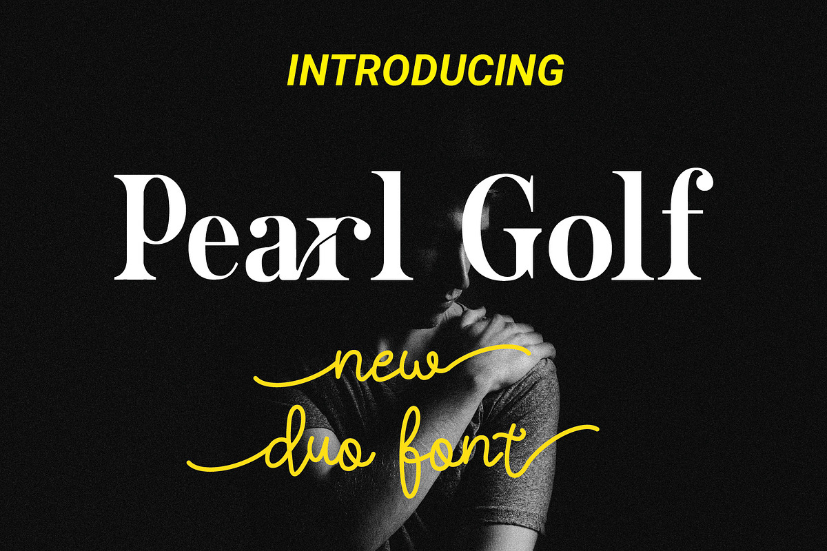 Pearl Golf, a Serif Font by WisnoetypeCo (Photo 1 of 9)