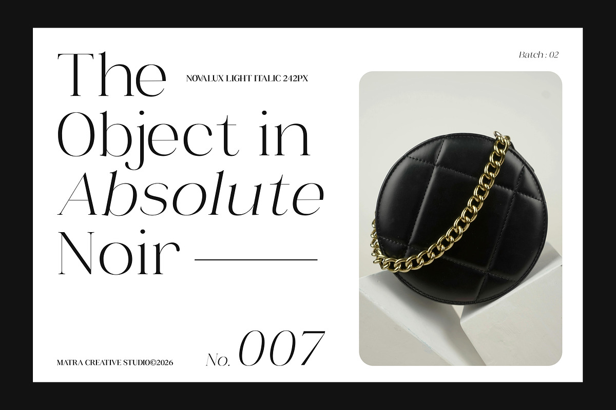 Novalux, a Serif Font by Matra Creative (Photo 3 of 16)