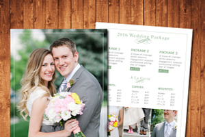 photography pricing template 
