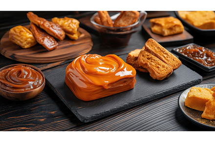 Traditional Argentine food Dulce de, a Food & Drink Photo by Sergey Kotenev