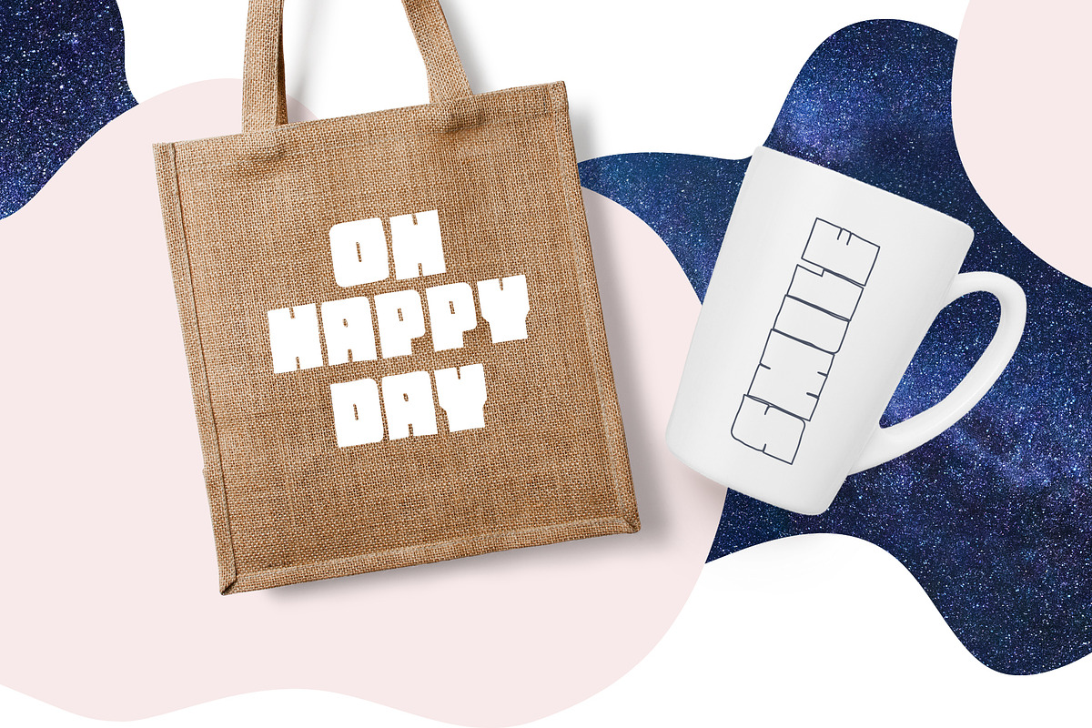 Poster Modern Scandinavian Font, a Font by Happy Letters (Photo 5 of 7)