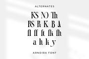 Arnoira, a Serif Font by Rahagita Studio (Thumbnail 11 of 11)