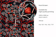 Retro tree - Set 2, a Pattern Graphic by Yummy (Thumbnail 2 of 11)