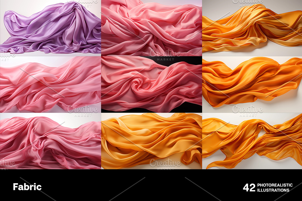 Fabric. 42 images, a Background Photo by Handmadefont (Photo 4 of 11)