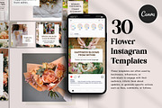 Flower Instagram Canva Social Media, a Social Media Template by Snapybiz (Thumbnail 8 of 10)