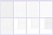 Ultimate Notebook Paper Bundle Canva, a Stationery Template by Mustafiz (Thumbnail 7 of 9)