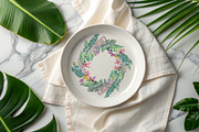 Banana blossom plants Watercolor set, an Illustration by Shabbypie (Thumbnail 9 of 13)