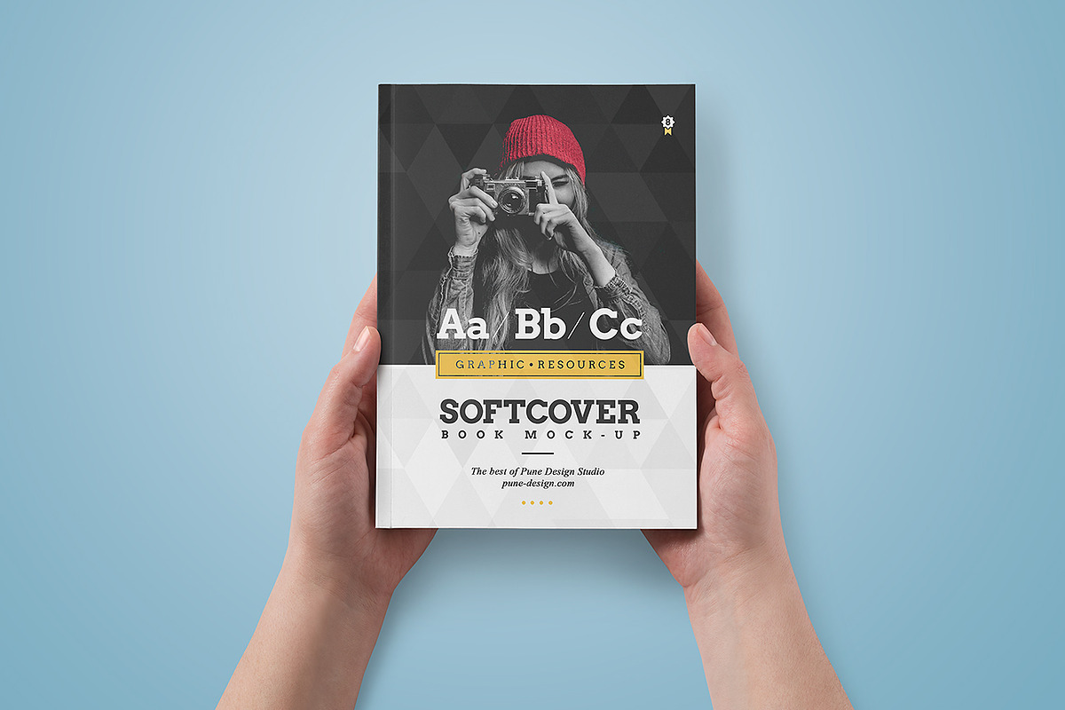 Book Mock-Up / Softcover Edition, a Books & Magazine Mockup by PuneDesign (Photo 2 of 11)