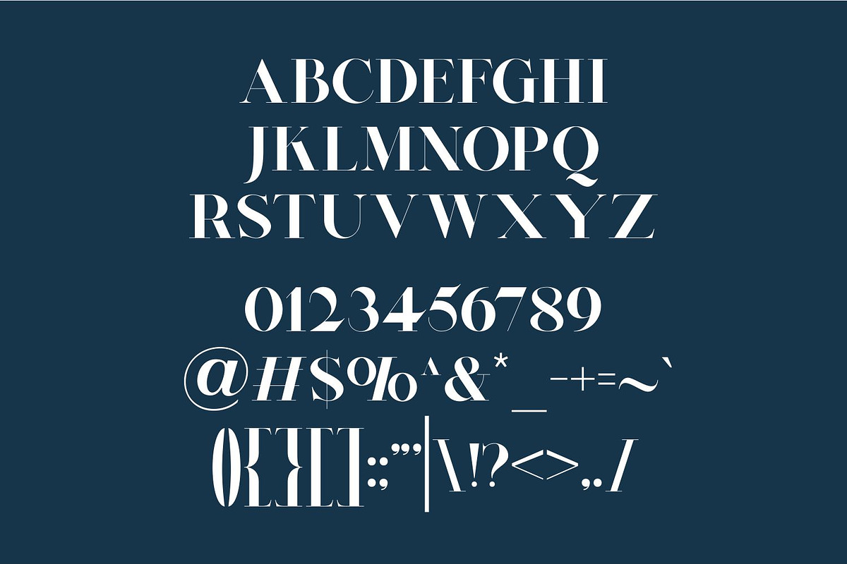 Niagara Font | Beautifull Serif Font, a Serif Font by WhymoreArt (Photo 11 of 11)