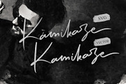 Kamikaze SVG Font, a Script Font by Graphicfresh (Thumbnail 6 of 10)