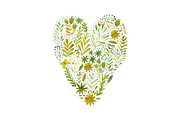 Watercolor floral elements, a Pattern Graphic by Markovka (Thumbnail 5 of 5)