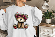 Whimsical Valentine Teddy Bear Clipa, an Illustration by OK Design (Thumbnail 6 of 6)