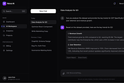 AI SaaS Dashboard System, an UI Kit Template by UX/UI Rock (Thumbnail 2 of 5)