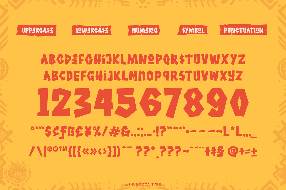 Pokinca, a Blackletter Font by inumocca_type (Photo 10 of 14)