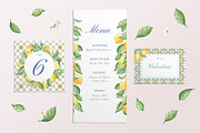 Lemons Wedding Suite, an Invitation Template by Corina Moscu (Thumbnail 5 of 5)