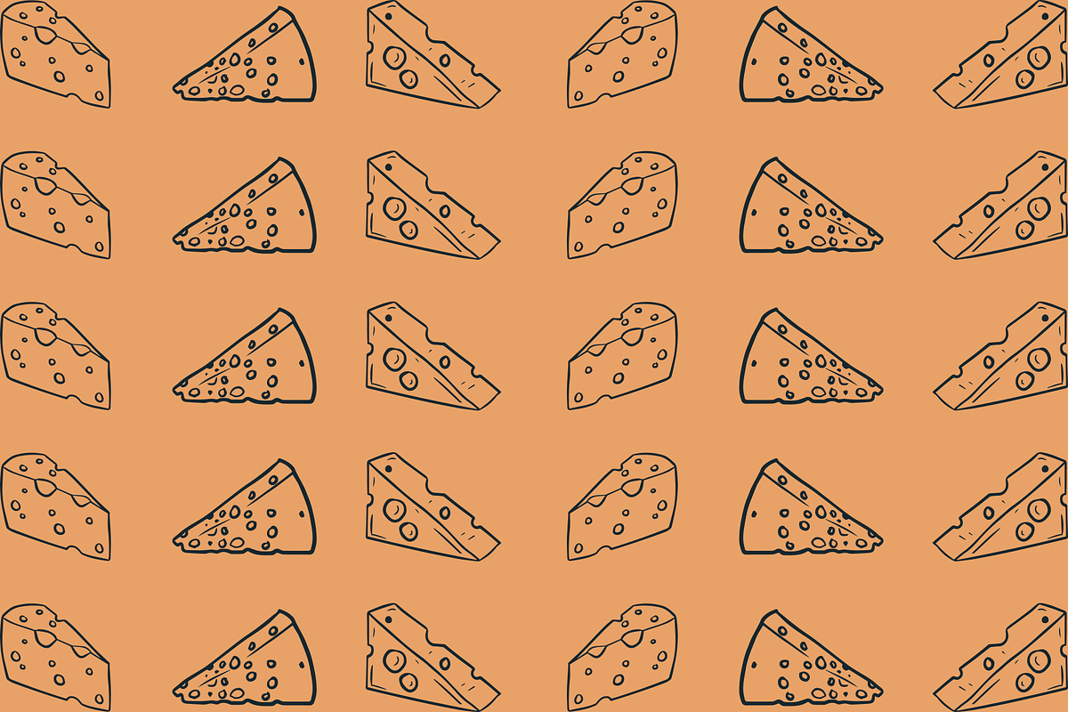 Vector Cheese Graphics, an Illustration by Dorey Kronick Art&Design (Photo 19 of 22)