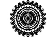 Ornate Black Mandala Vector Set, an Object Graphic by Creativeshirt (Thumbnail 7 of 7)