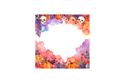 Halloween Border Backgrounds, a Background Graphic by PcuDesigns Illustrations (Thumbnail 2 of 3)