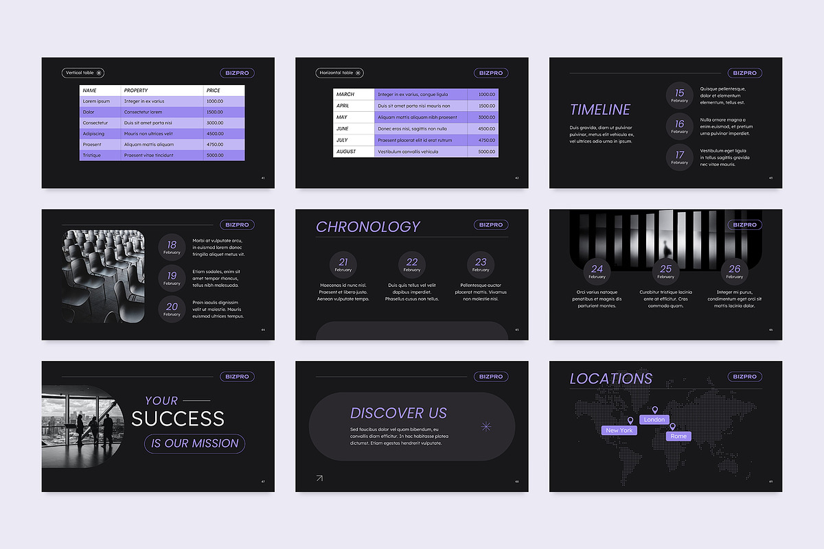 Presentation Dark Mode, a Presentation Template by TemplatesNow! (Photo 11 of 13)