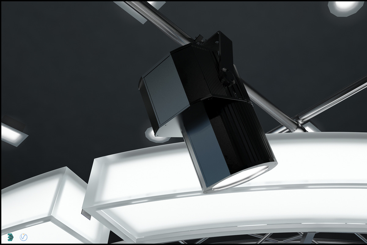 Virtual TV Studio News Set 1, an Architecture 3D Model by akerStudio (Photo 56 of 57)