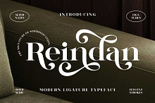 Reindan - Beautiful Bold Serif