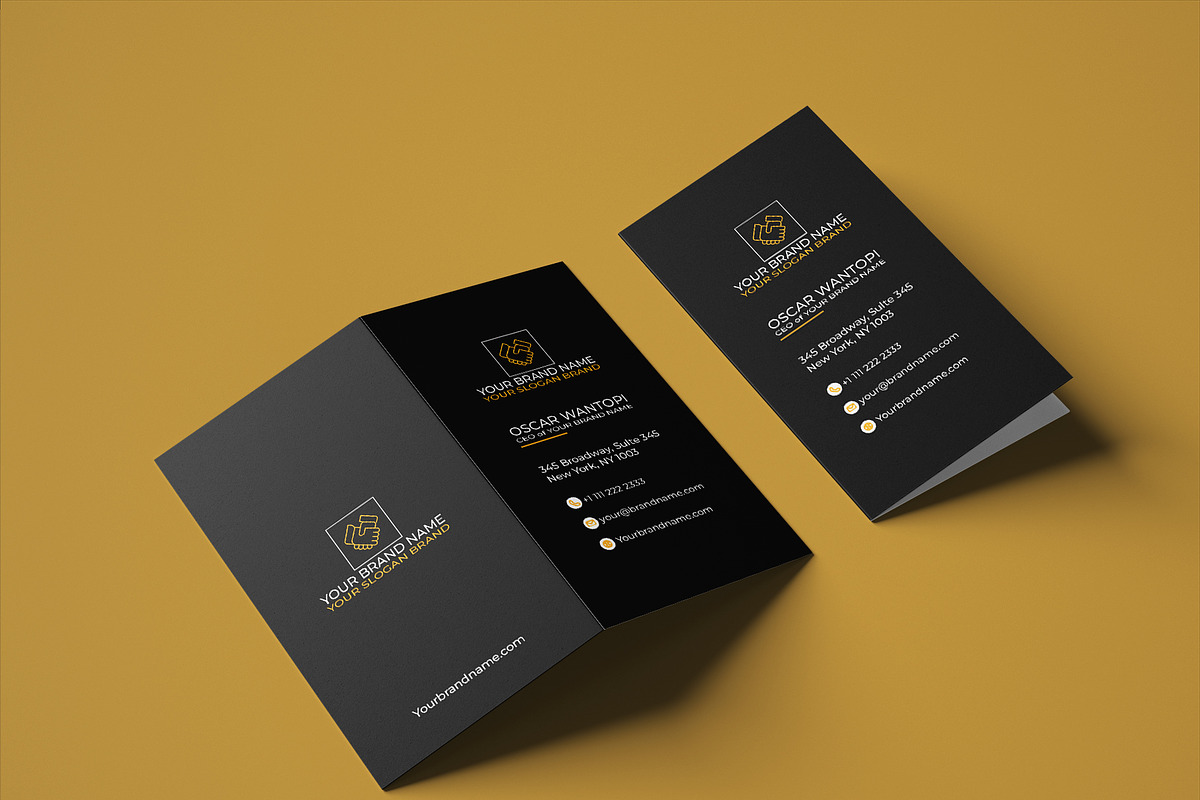 Business Card Minimalist Modern, a Business Card Template by Oskar Wantopi (Photo 3 of 4)