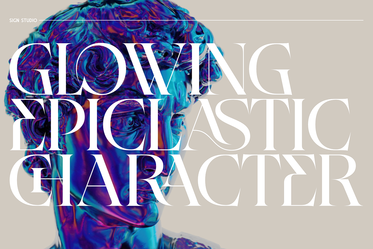 Rocen VF - Variable Display Serif, a Serif Font by Sign Studio (Photo 4 of 16)