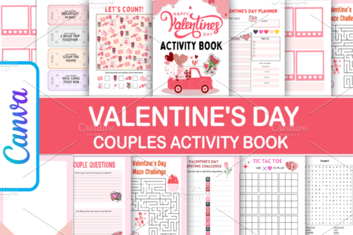 Valentine's Day Couple's Activity, a Marketing Template by Design Station (Photo 1 of 8)