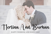 Delight Wedding, a Handwritten Font by InermediaSTUDIO (Thumbnail 5 of 8)