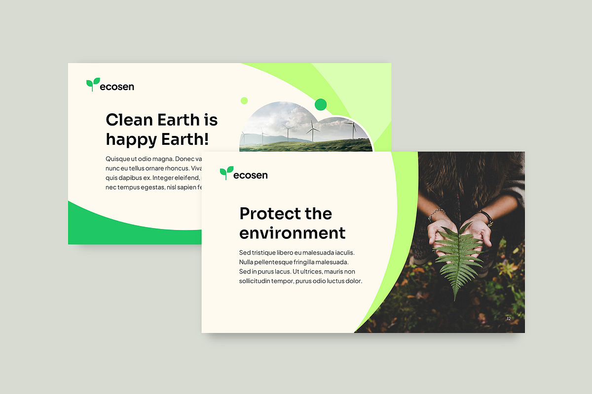 Presentation Ecology, a Presentation Template by TemplatesNow! (Photo 12 of 13)
