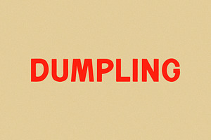 Dumpling | A Timeless Typeface, a Sans Serif Font by Taylor Penton