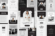Coach Pinterest Pin Templates Canva, a Social Media Template by DigiPax (Thumbnail 3 of 11)