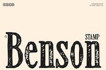 CS Benson Stamp