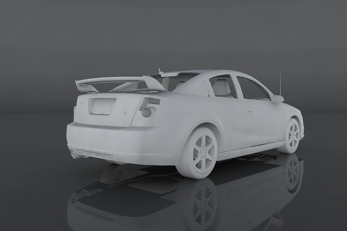 Saturn ION, a Cars & Vehicle 3D Model by valtriiu (Photo 9 of 12)