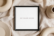 Black Square Frame Mockup, a Product Mockup by TatiMockup (Thumbnail 2 of 4)