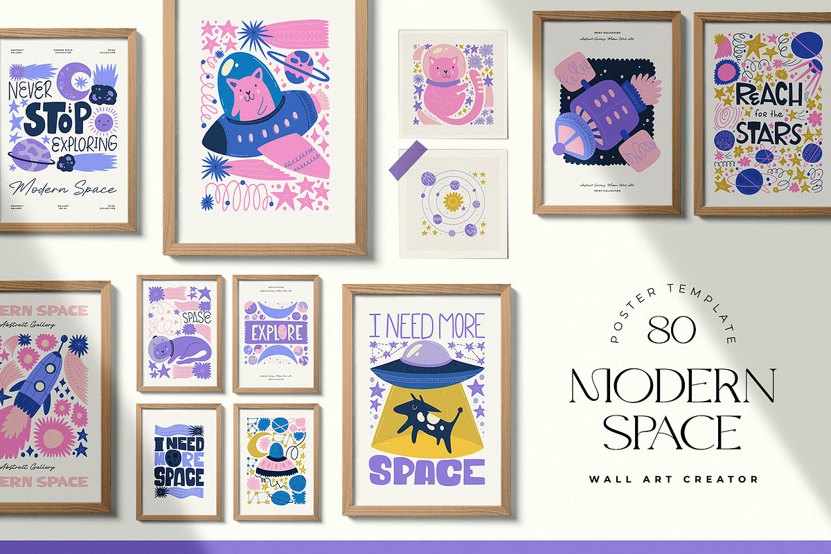 Modern Space | Wall Art Creator, an Object Graphic by Leleka.Store (Photo 1 of 17)