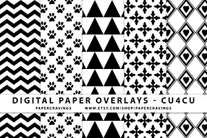 Seamless repeating pattern overlays