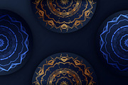 Mandala Vector Pattern Graphics Pack, a Background Graphic by NJ Himel (Thumbnail 6 of 91)
