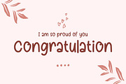 Mahequi Bold Font, a Handwritten Font by Aisyah (Thumbnail 2 of 4)