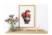 Whimsical Spring Gnome Clipart Bundl, an Illustration by GatewayDesign (Thumbnail 4 of 6)