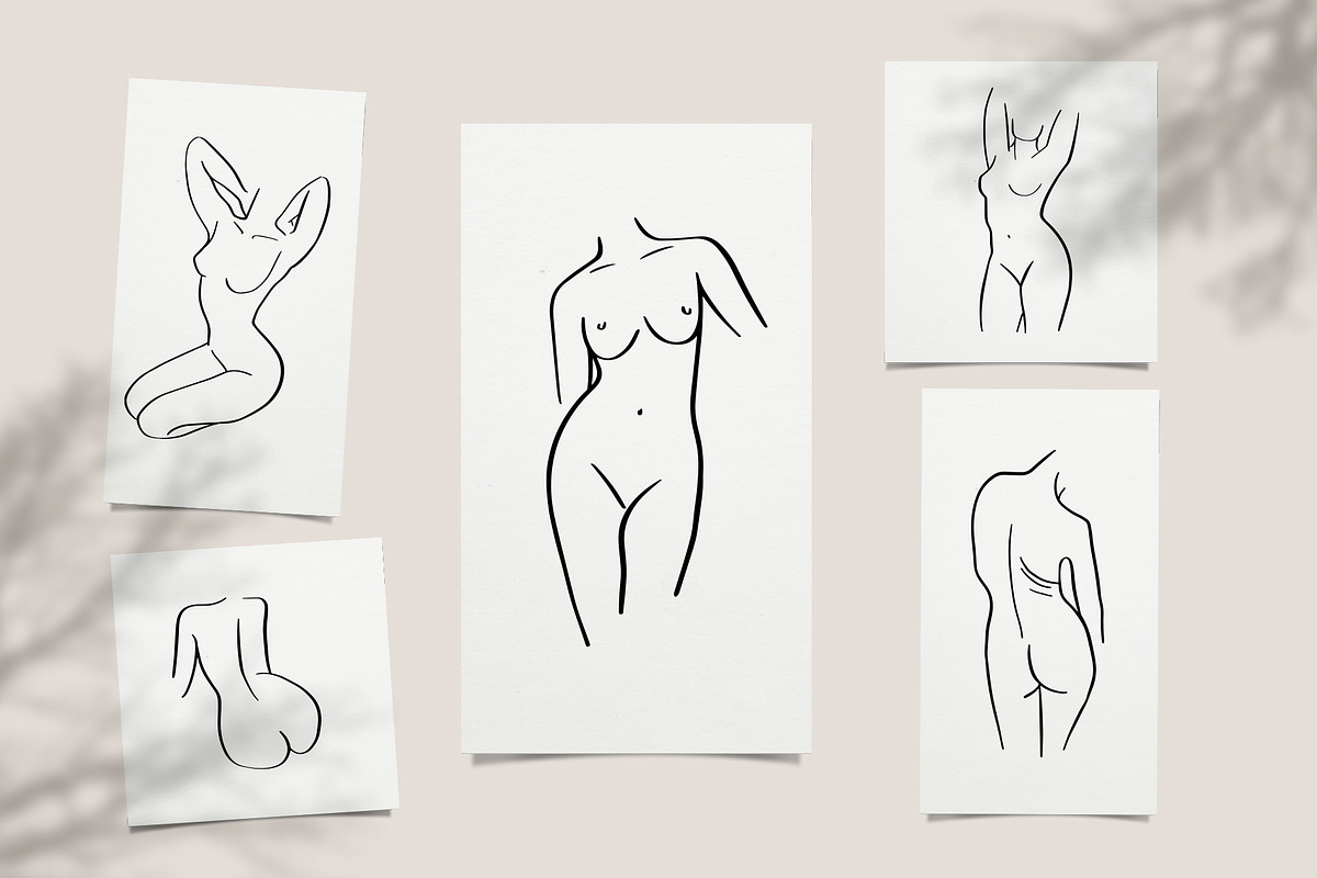 Women BUNDLE, a Person Illustration by mejorana (Photo 14 of 26)